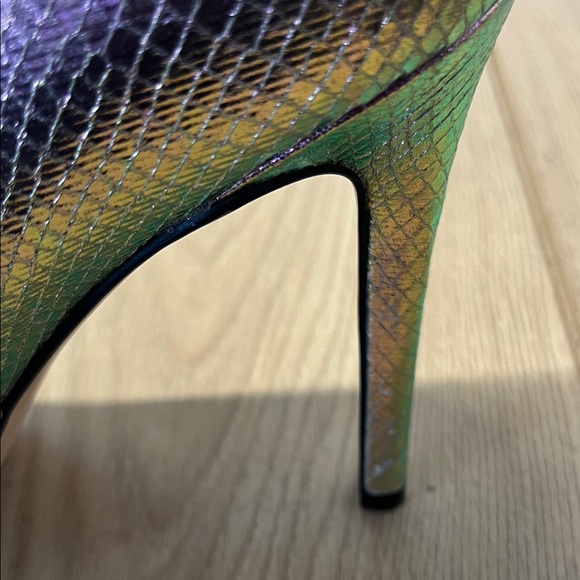 Nine West Iridescent Heeled Boots - Picture 7 of 9